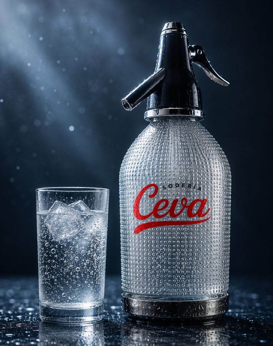 Sifón de soda Sodería Ceva